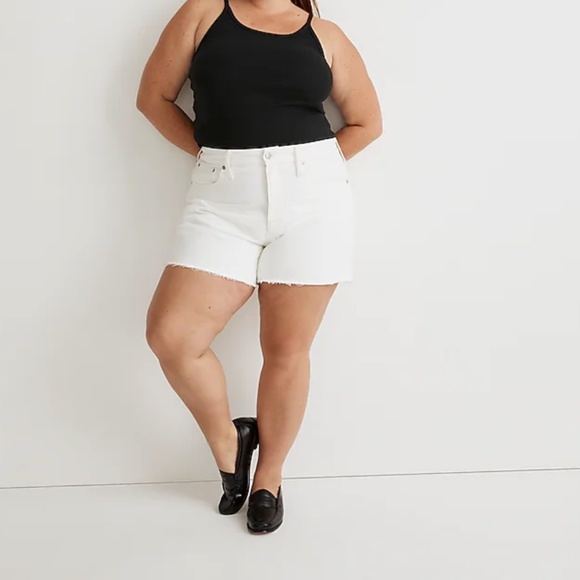 Madewell Curvy High-Rise Denim Shorts size 37 - Picture 3 of 11